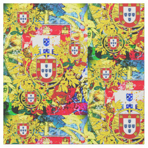 Portugiesische Muster Stoff