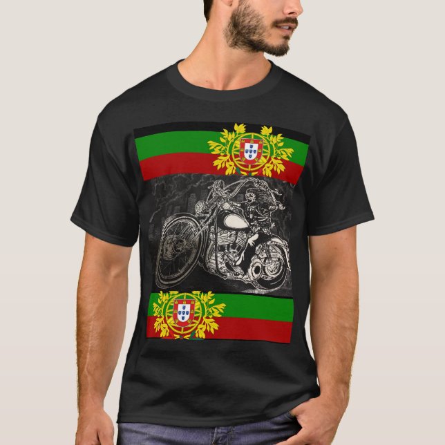 Portugiesische Muster T-Shirt (Vorderseite)