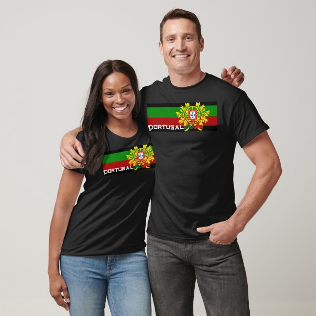 Portugiesische Muster T-Shirt (Unisex)