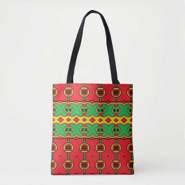 Portugiesische Muster Tasche (Vorderseite)