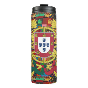 Portugiesische Muster Thermosbecher