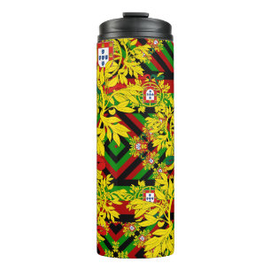 Portugiesische Muster Thermosbecher
