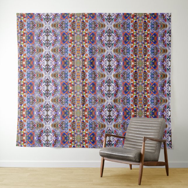 Portugiesische Muster Wandteppich (Beispiel (Horizontal))