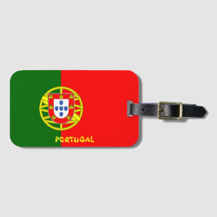 Portugiesische Nationalflagge Patriotisch Gepäckanhänger