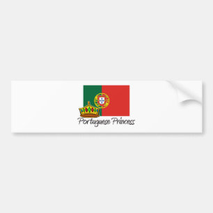 Portugiesische Prinzessin Autoaufkleber