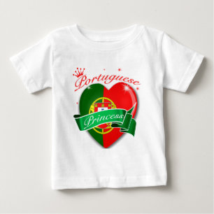 Portugiesische Prinzessin Baby T-shirt