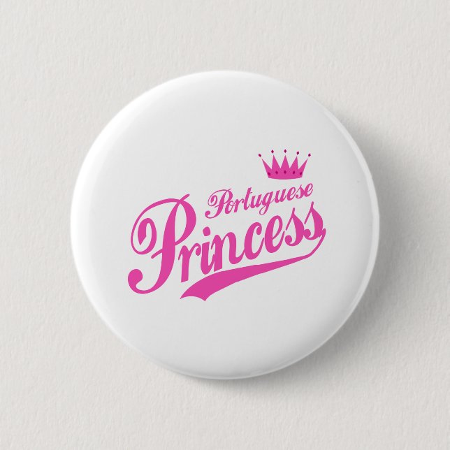 Portugiesische Prinzessin Button (Vorderseite)