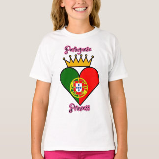Portugiesische Prinzessin Girls Ruffle T-Shirt