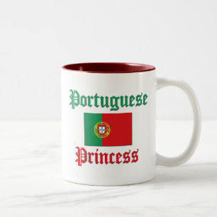 Portugiesische Prinzessin Zweifarbige Tasse