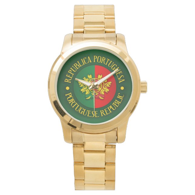 Portugiesische Republik Armbanduhr (Vorderseite)