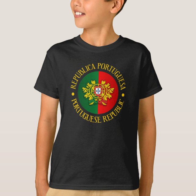 Portugiesische Republik T-Shirt (Vorderseite)