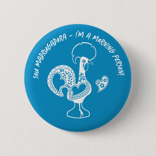 Portugiesische Rooster Early Riser Moderne Silhoue Button