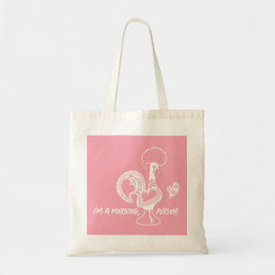 Portugiesische Rooster Early Riser Moderne Silhoue Tragetasche