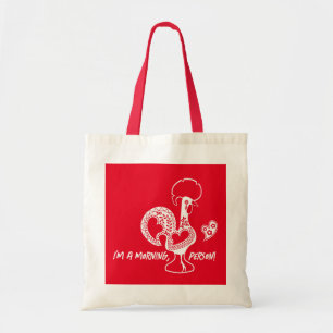 Portugiesische Rooster Early Riser Moderne Silhoue Tragetasche