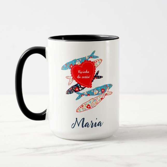 Portugiesische Sardinen Tasse (Links)