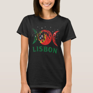 Portugiesische Stadt Retro Portugal Flag 1 T-Shirt