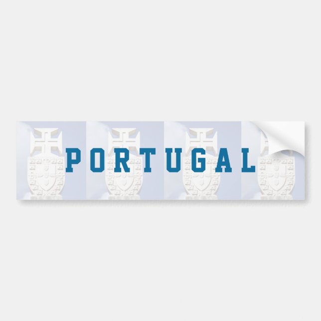 Portugiesische Symbologie Autoaufkleber (Vorne)