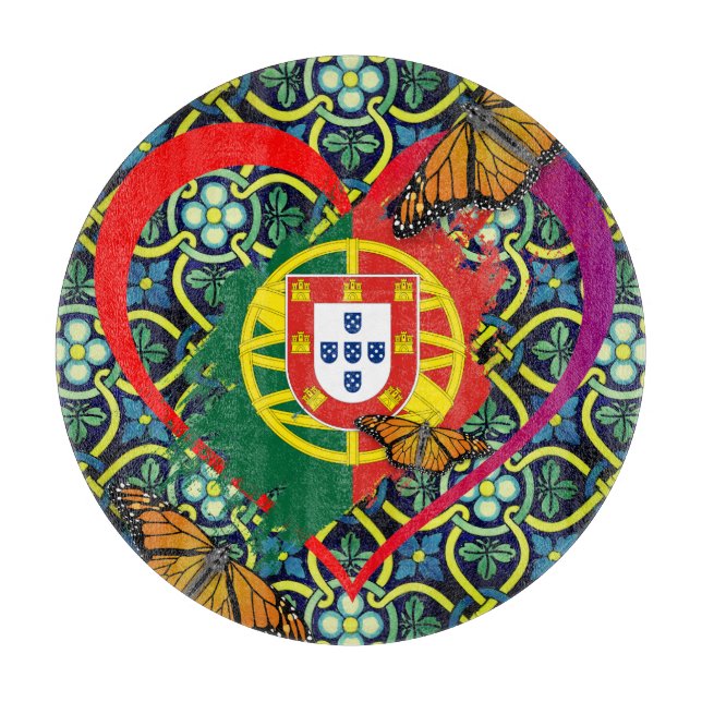 Portugiesische Tasche Schneidebrett (Vorderseite)