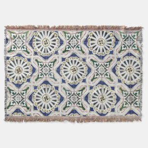Portugiesische Tiles - Azulejo - farbenfrohe Geome Decke