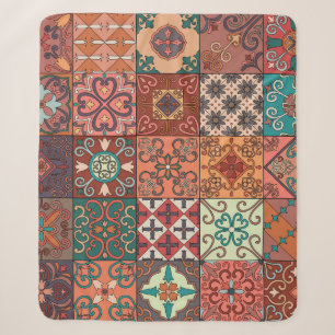 Portugiesische Tiles: Talavera Style Azulejo. Sherpadecke