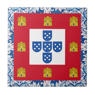 Portugiesische Volkskunst Fliese