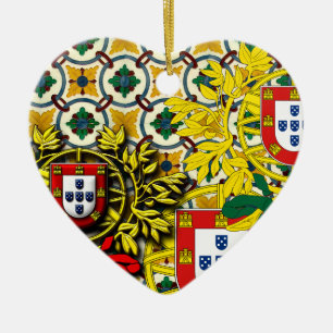 portugiesische Volkskunst Keramik Ornament