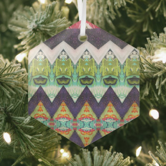 Portugiesische Volkskunst Ornament Aus Glas