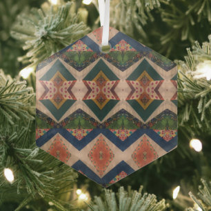 Portugiesische Volkskunst Ornament Aus Glas