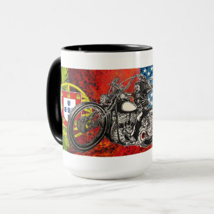 Portugiesische Volkskunst Tasse