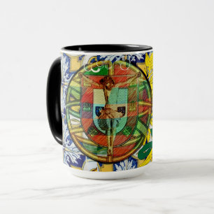 Portugiesische Volkskunst Tasse