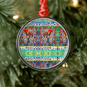 Portugiesische Volksmusik Ornament Aus Metall