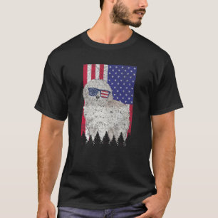 Portugiesischer Amer mit der Flagge in mir Zuhause T-Shirt