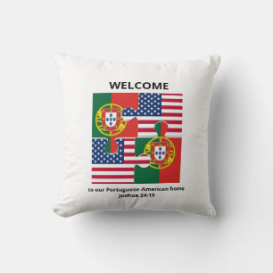 PORTUGIESISCHER AMERIKANISCHER Empfang Kissen