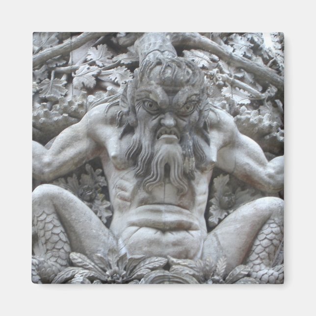 Portugiesischer Gargoyle ~ Magnet (Vorne)