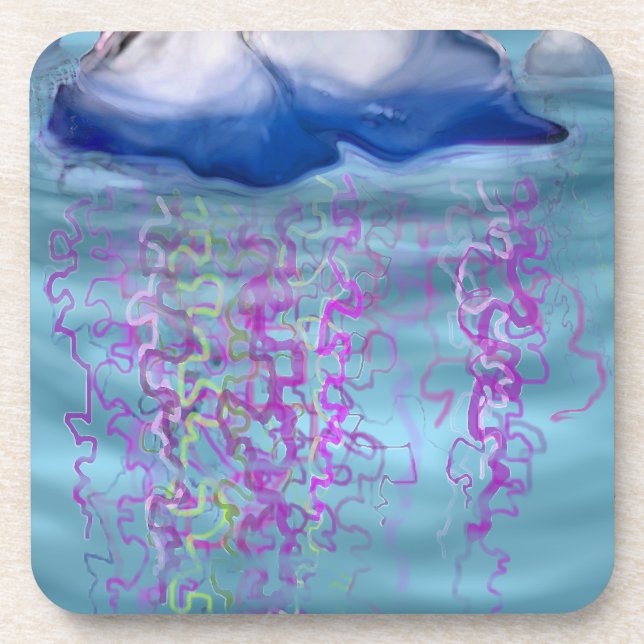 Portugiesischer Kriegsmann Getränkeuntersetzer (Vorderseite)