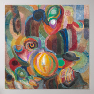 Portugiesischer Markt   Sonia Delaunay  Poster