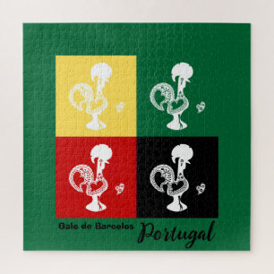 Portugiesischer Rooster von Barcelos farbenprächti