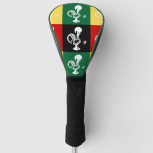 Portugiesischer Rooster von Barcelos farbenprächti Golf Headcover