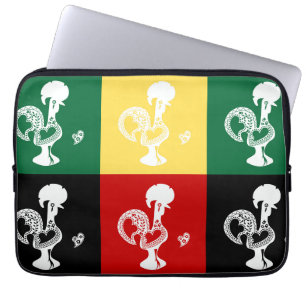 Portugiesischer Rooster von Barcelos farbenprächti Laptopschutzhülle