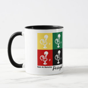 Portugiesischer Rooster von Barcelos farbenprächti Tasse
