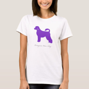 Portugiesischer Wasser-HundeT - Shirt (lila