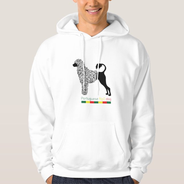 Portugiesischer Wasserdog Tshirt! Hoodie (Vorderseite)