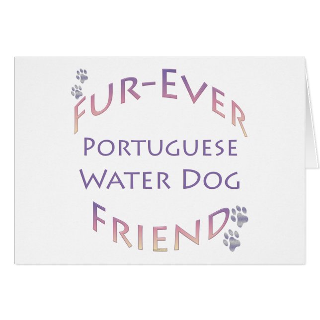Portugiesischer Wasserhund Furever (Vorderseite (Horizontal))