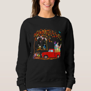 Portugiesischer Wasserhund mit sonniger Ohrentrott Sweatshirt