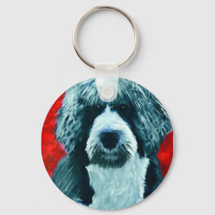 Portugiesischer Wasserhund Schlüsselanhänger