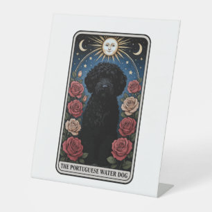 Portugiesischer Wasserhund Sockelschild