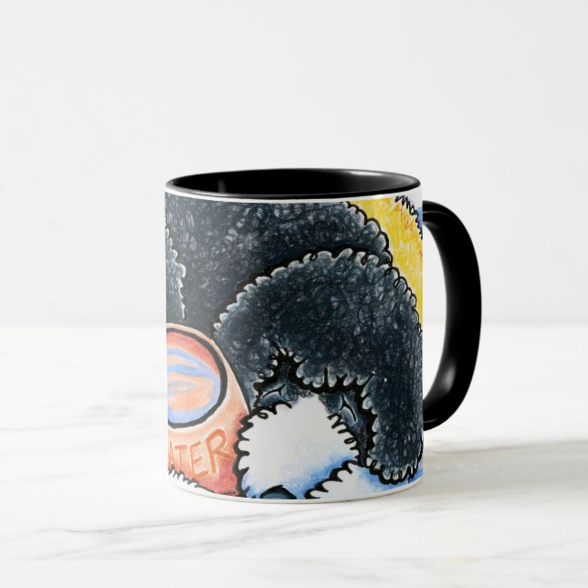 Portugiesischer Wasserhund Tasse (VorderseiteRechts)