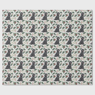 Portugiesischer Wasserhund Weihnachtspapier Geschenkpapier