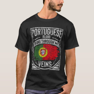 Portugiesisches Blut fließt durch meine Adern T-Shirt