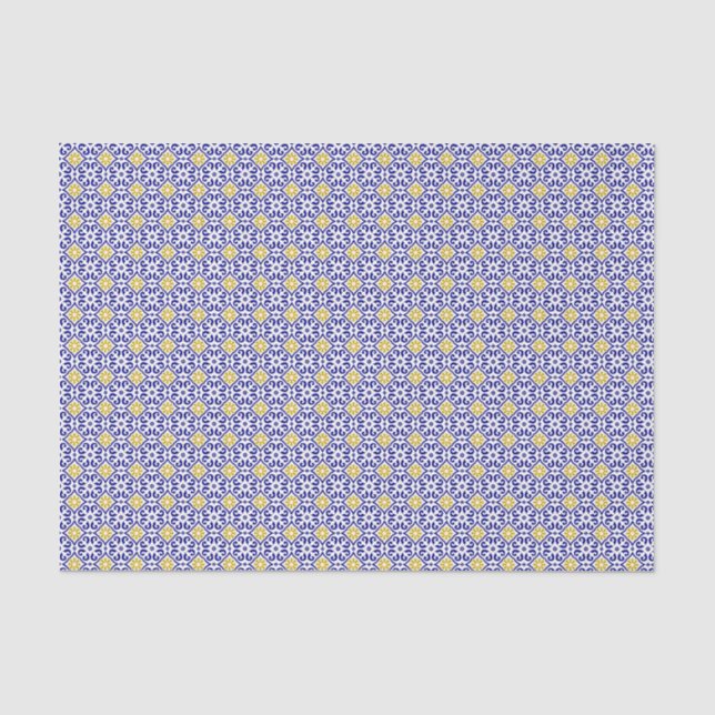 Portugiesisches Brautparty Seidenpapier (Vorderseite)
